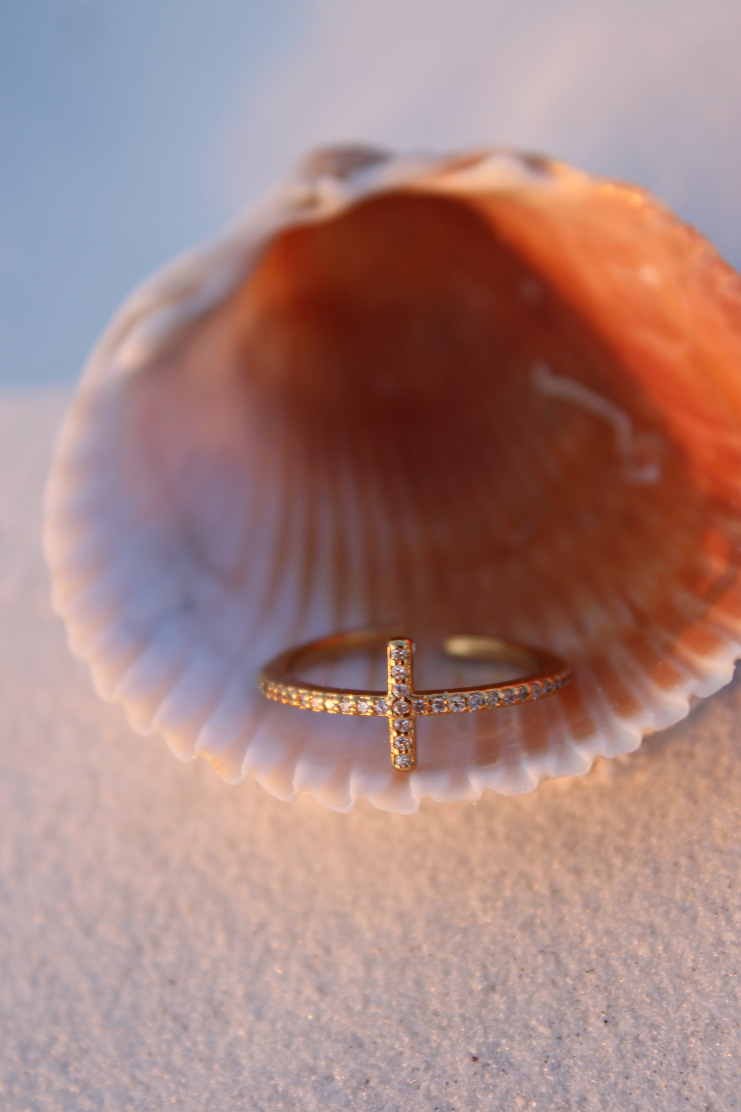 Gold Adjustable Cuff Ring, Gift for her, Gold Ring, Silver Ring