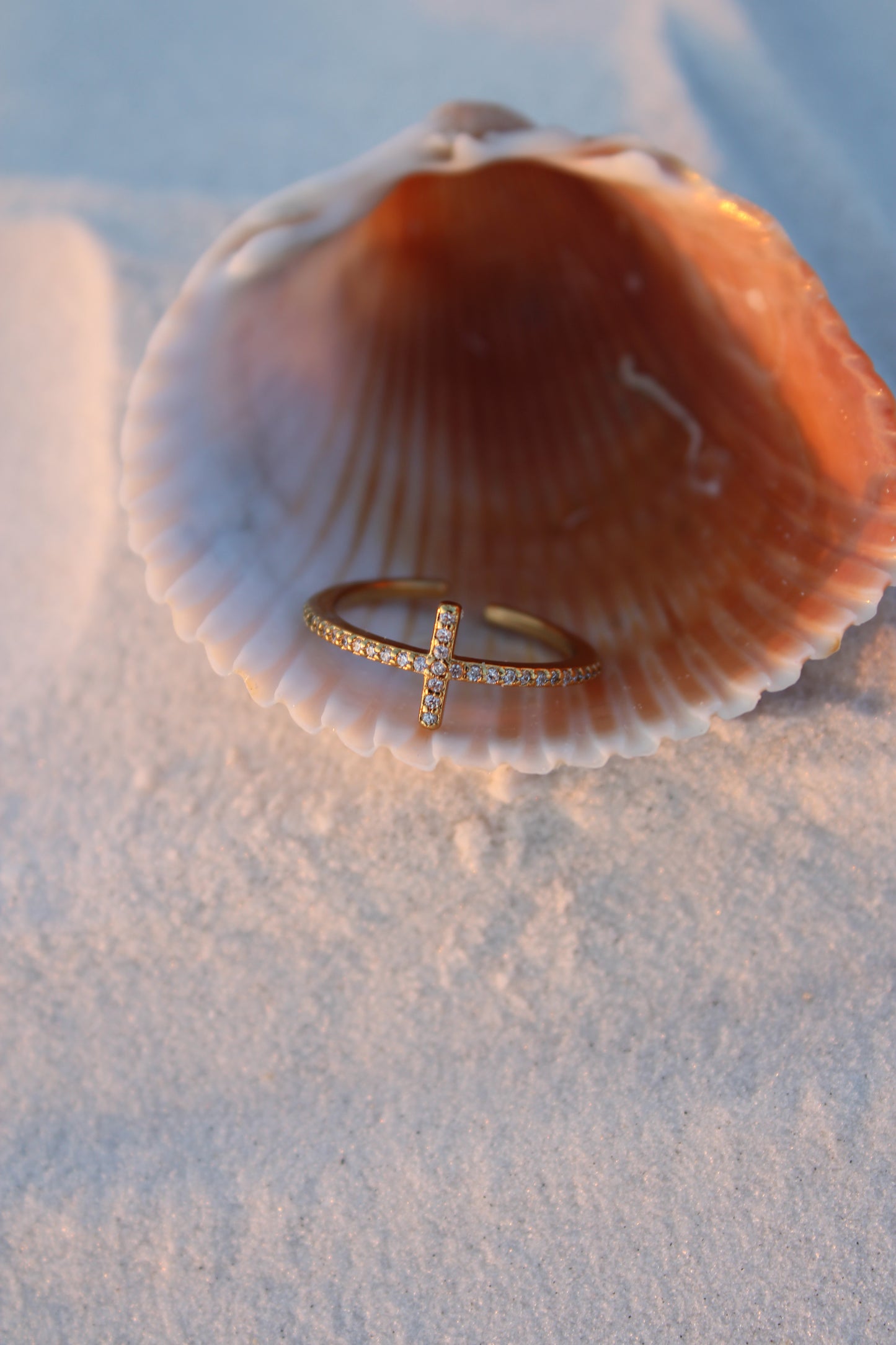 Gold Adjustable Cuff Ring, Gift for her, Gold Ring, Silver Ring